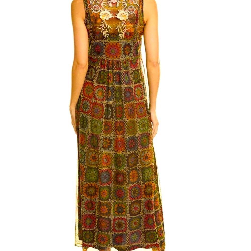 Johnny Was Bitola Mesh Dress. New with tags. - Picture 9 of 12